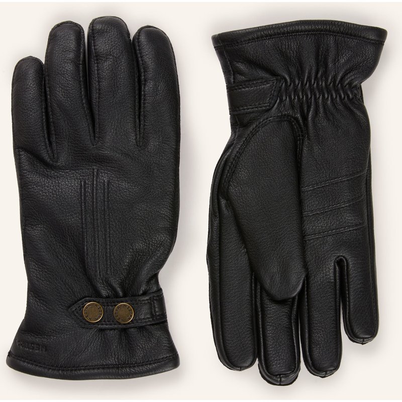 Hestra Lederhandschuhe Tällberg schwarz