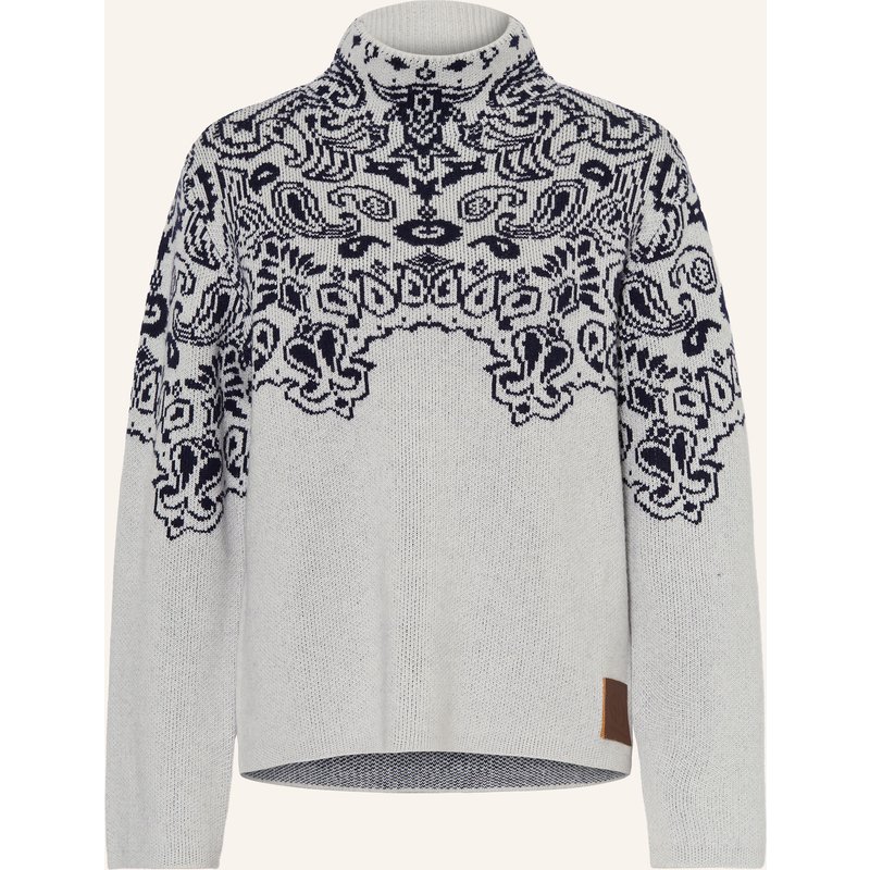 Goldbergh Pullover Anshin Mit Merinowolle grau