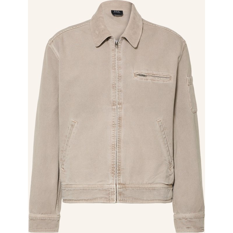 A.P.C. Jeansjacke Alexis beige