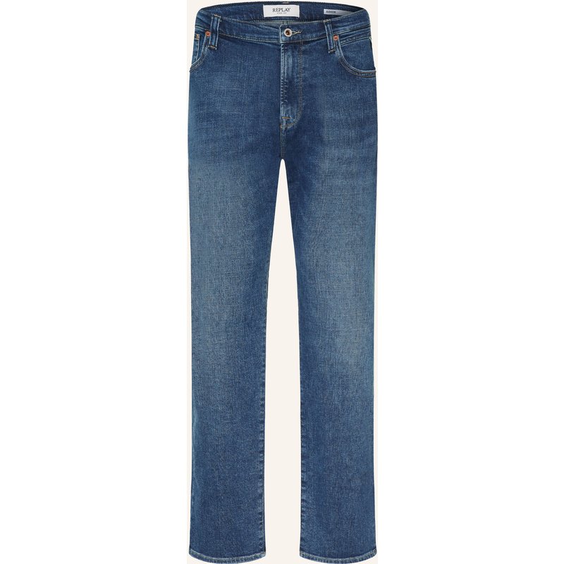 Replay Jeans Aideen Straight Fit blau