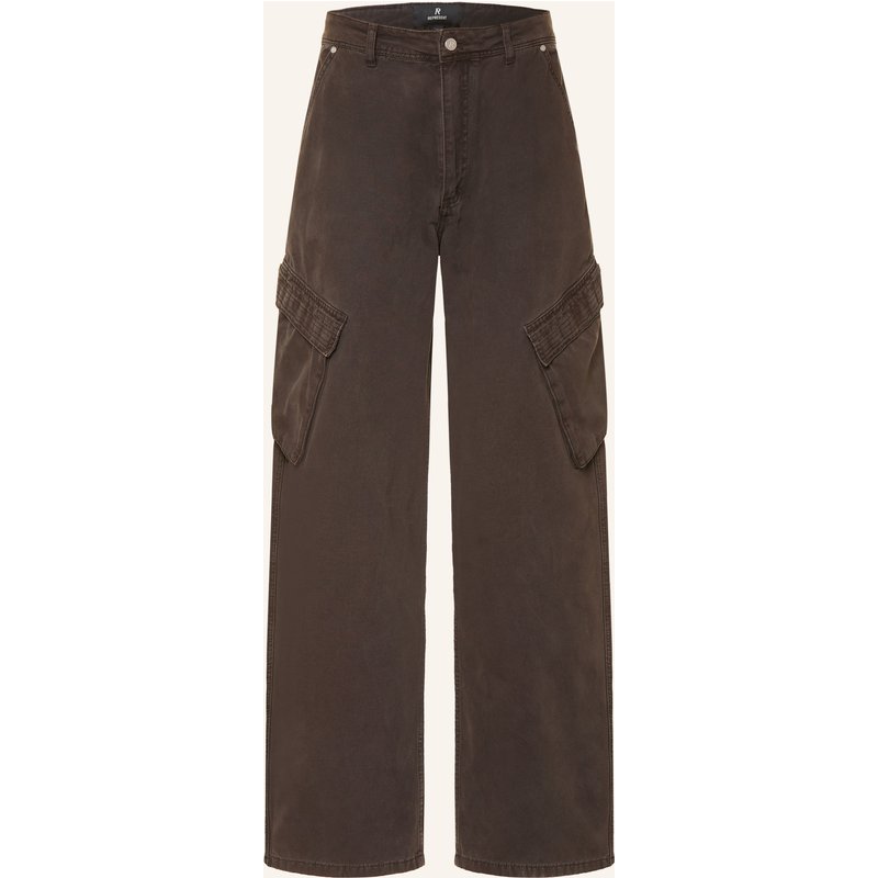 Represent Cargohose Regular Fit braun