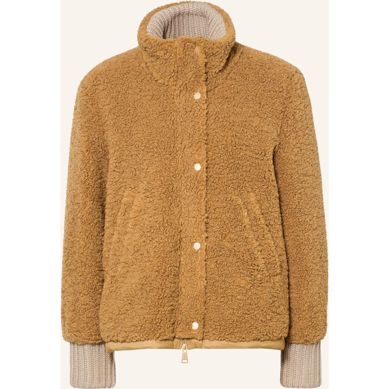 White Label Teddyfell-Jacke braun