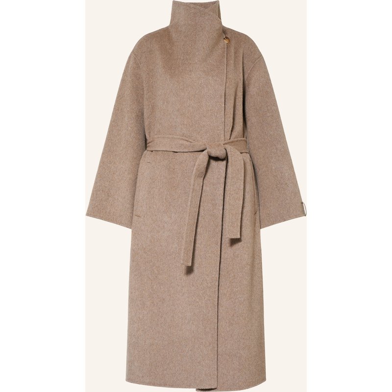 Comma Wollmantel beige