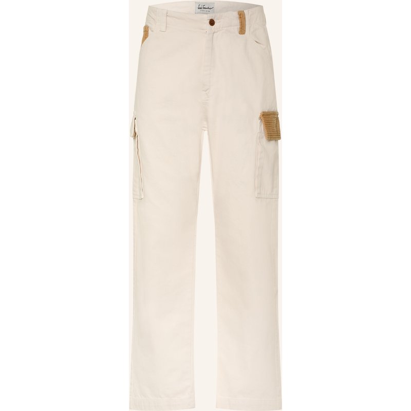 Luis Trenker Cargohose Lubernard Regular Fit weiss