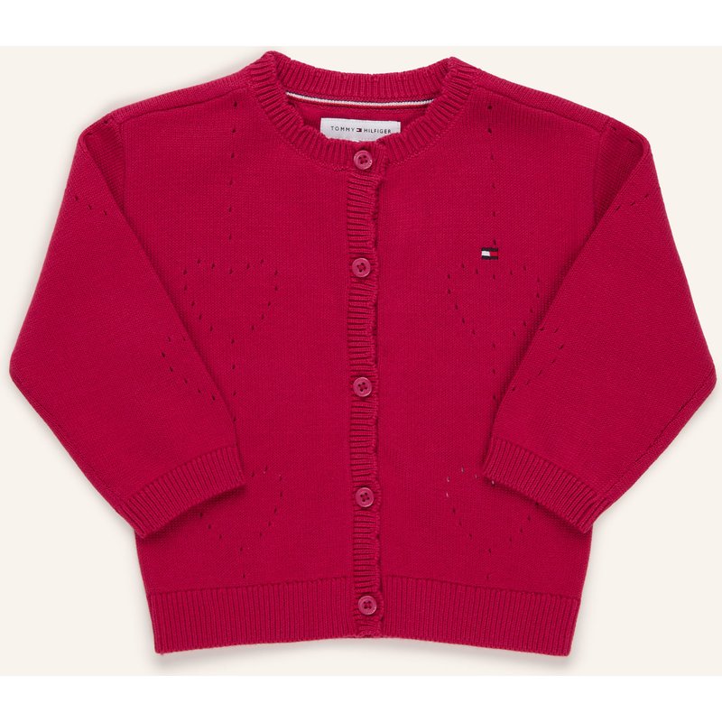 Tommy Hilfiger Strickjacke rot