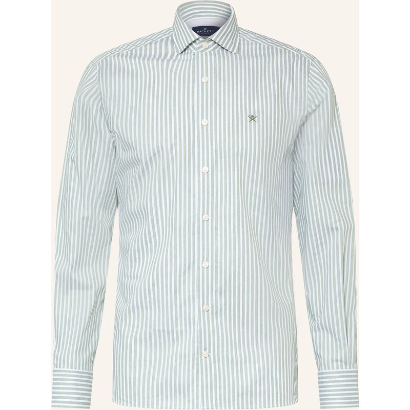 Hackett London Hemd Tailored Fit gruen