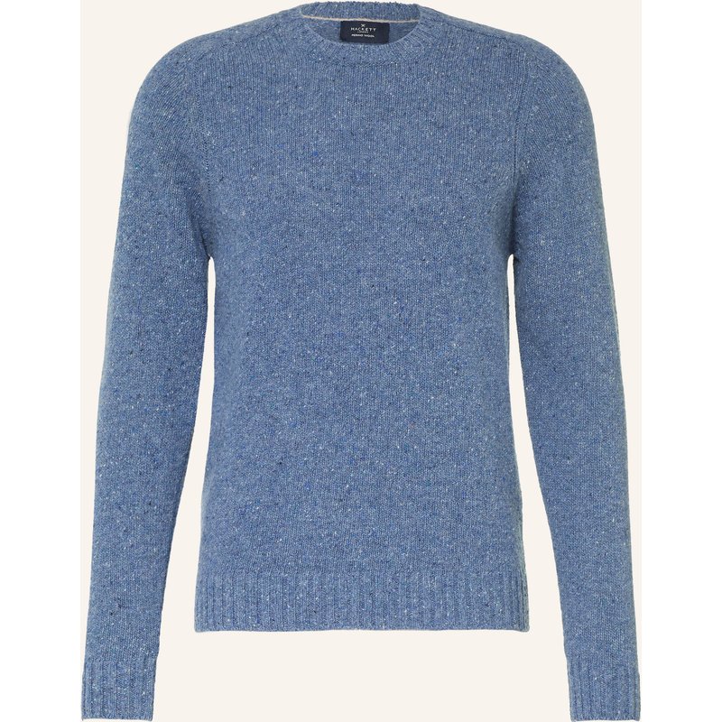 Hackett London Pullover Donegal blau