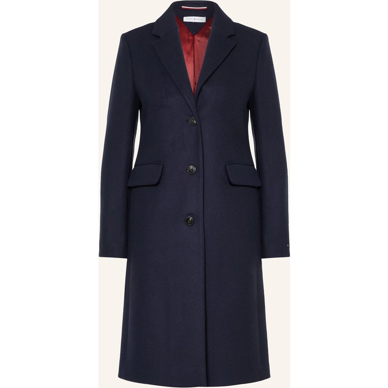 Tommy Hilfiger Wollmantel blau