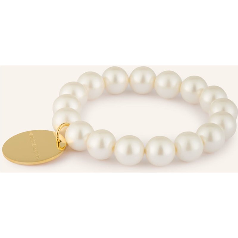 Vanessa Baroni Armband Mini Beads Flex weiss