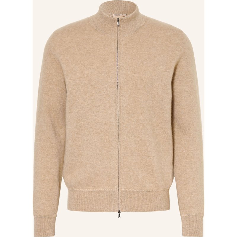 Fioroni Strickjacke Aus Cashmere beige