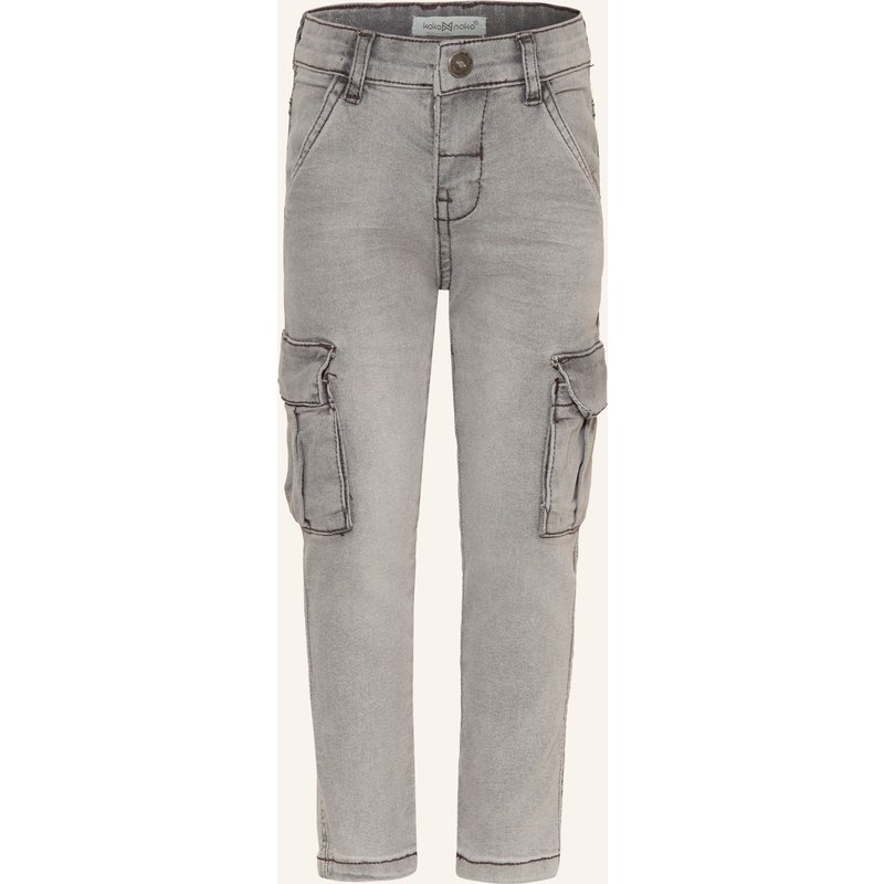 Koko Noko Cargojeans Loose Fit grau