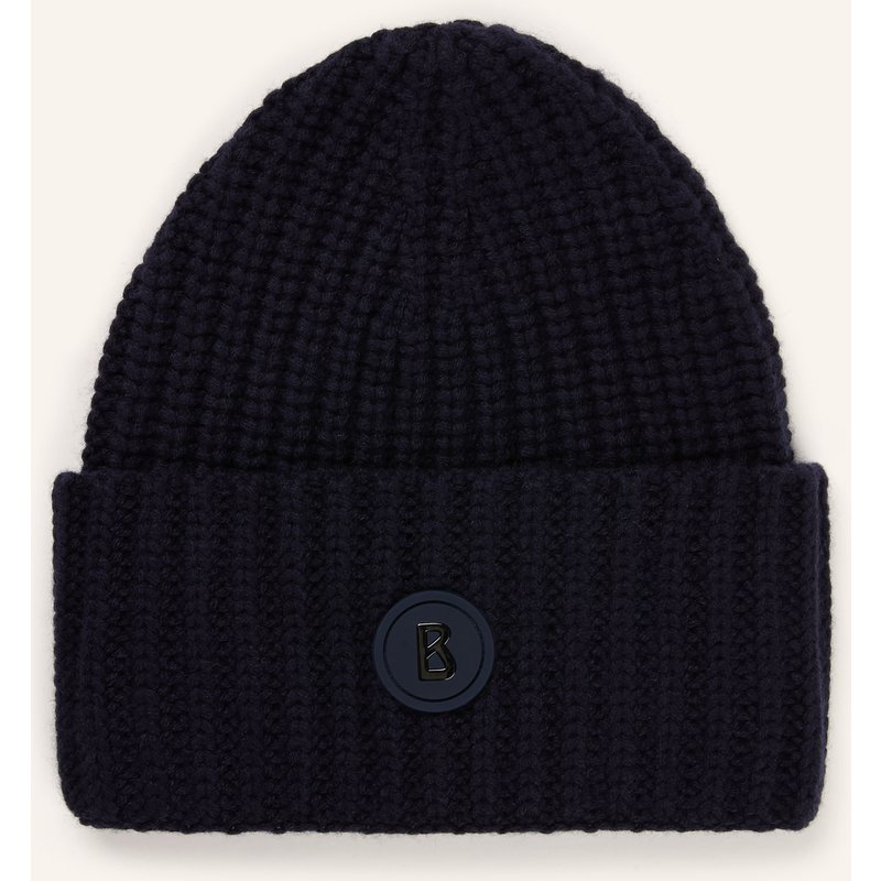 Bogner Multifunktionsmütze Kilian Aus Cashmere blau
