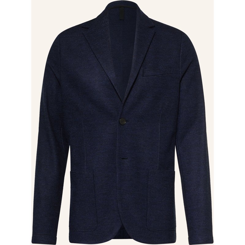 Harris Wharf London Anzugsakko Extra Slim Fit Aus Jersey blau