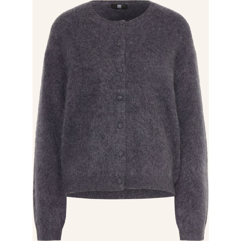 Riani Strickjacke Mit Merinowolle grau