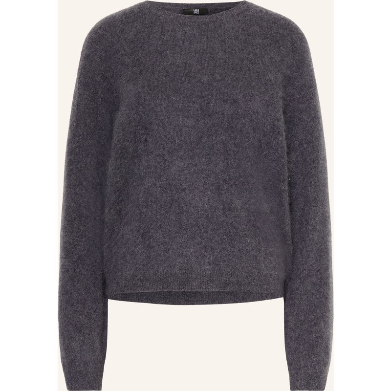 Riani Pullover Mit Merinowolle Und Abnehmbarem Kragen grau