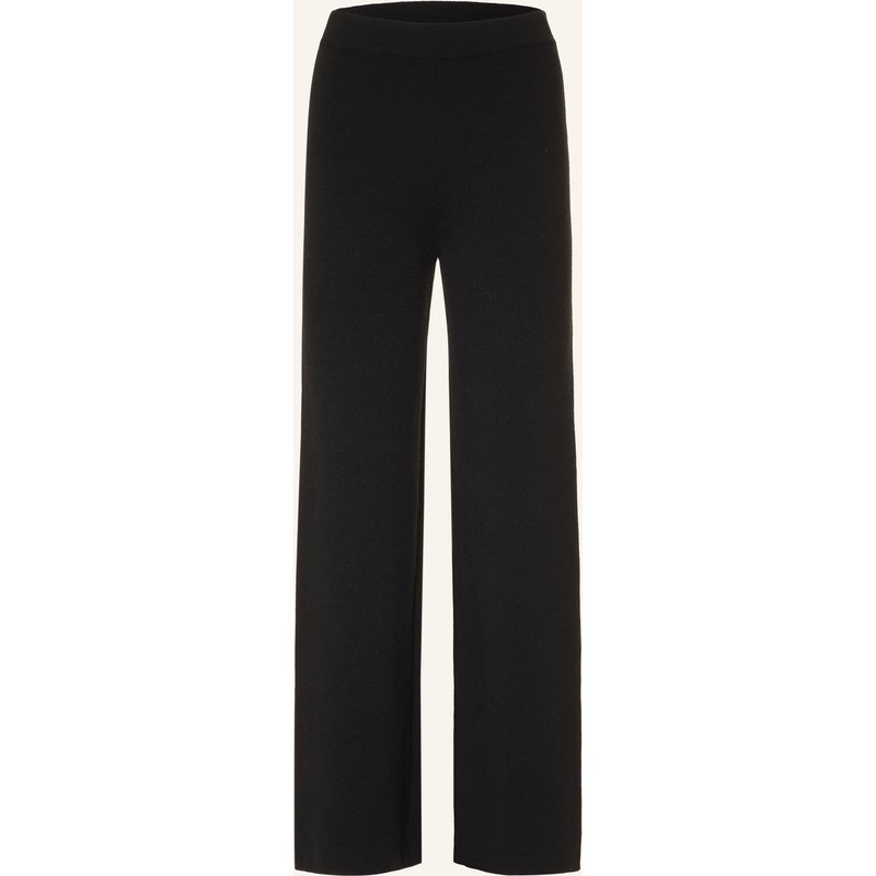 Sosue Strickhose Aus Merinowolle schwarz