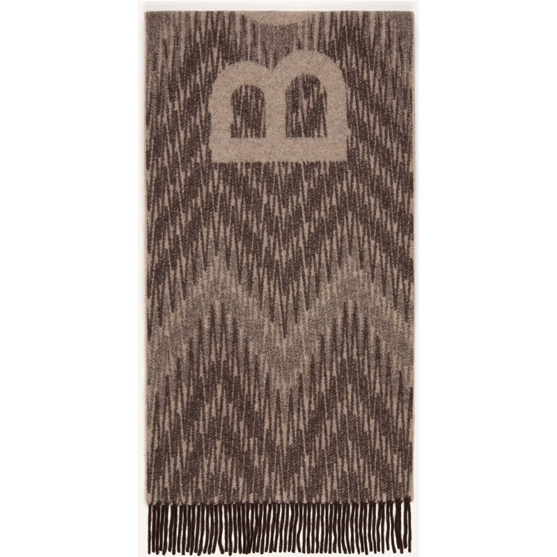 Bogner Schal Scarf-1 braun