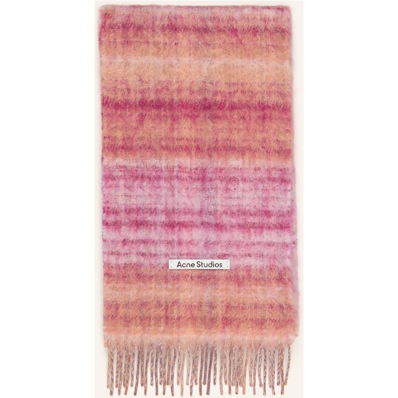 Acne Studios Schal Mit Mohair pink