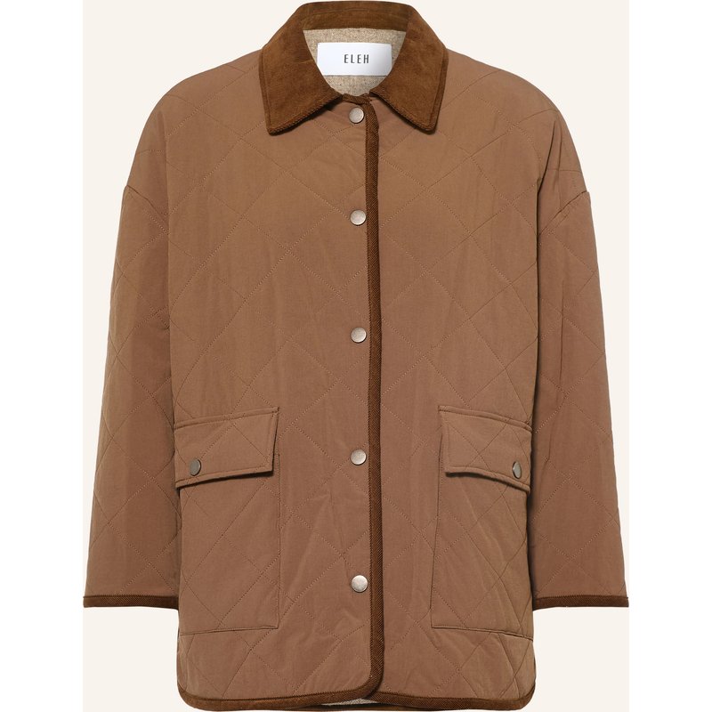Eleh Steppjacke braun
