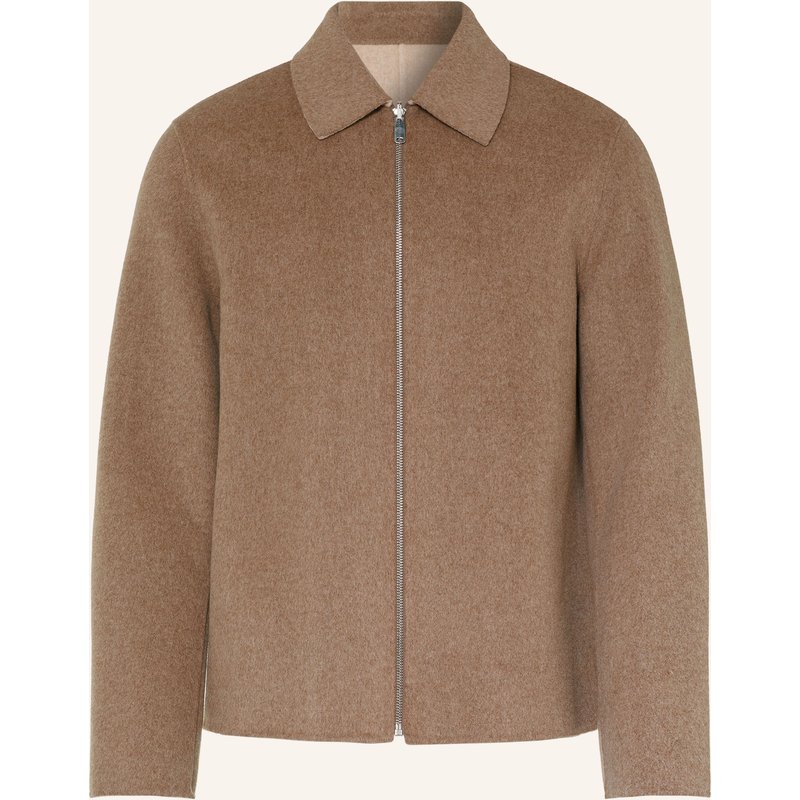 Profuomo Overshirt Zum Wenden braun
