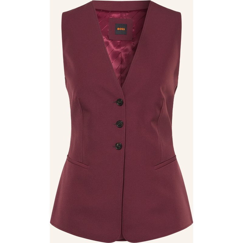 Boss Blazerweste Javesta rot