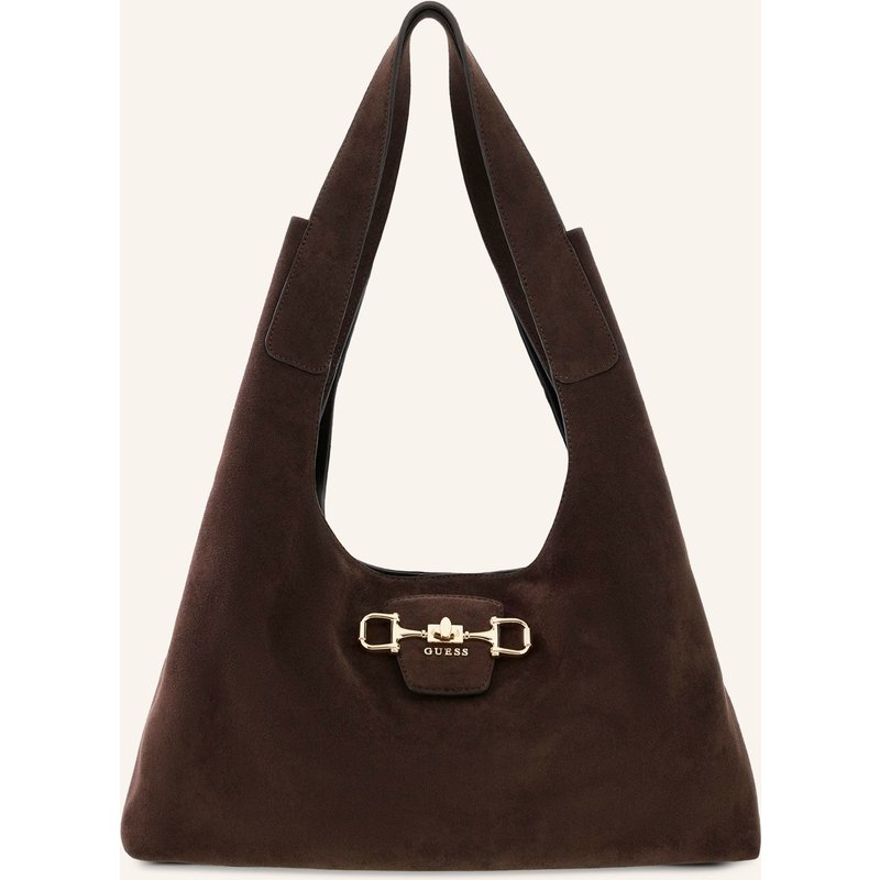 Guess Beuteltasche Sunset braun