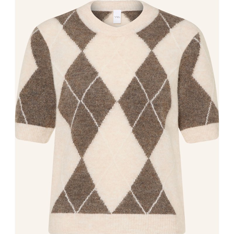 Y.A.S. Strickshirt beige