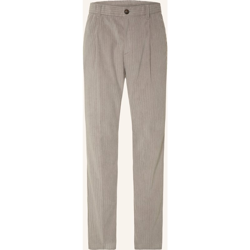 Herno Cordchino Regular Fit grau