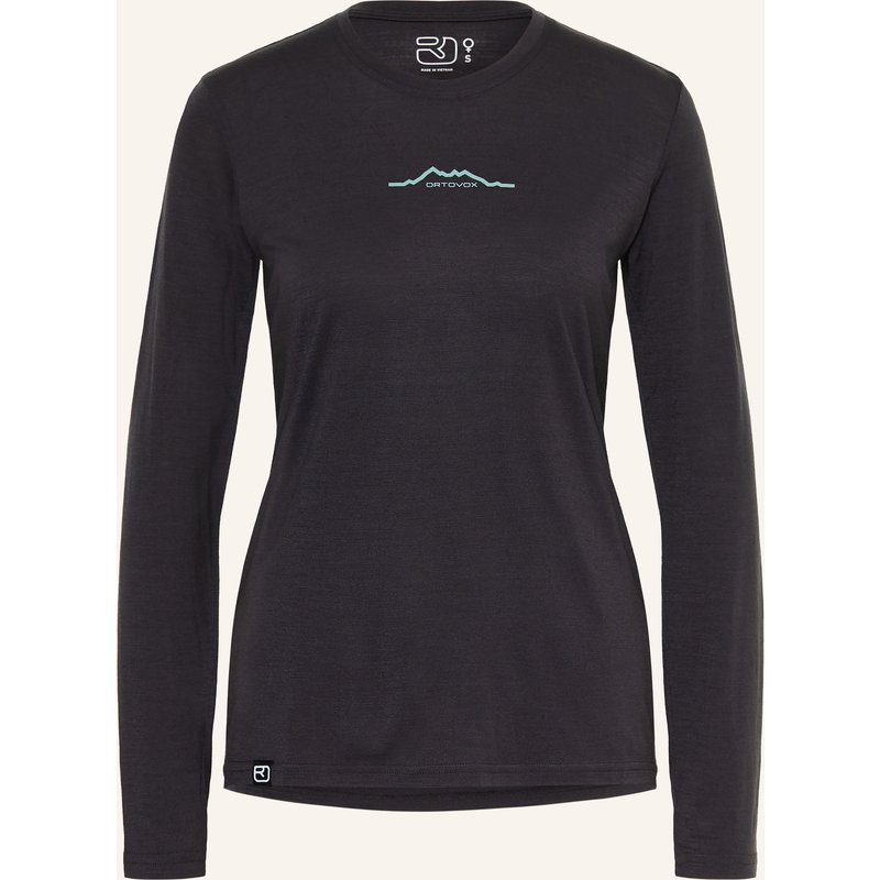 Ortovox Funktionsshirt 150 Cool Mountain Mit Merinowolle schwarz
