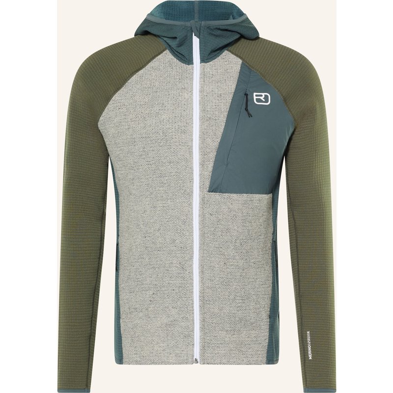 Ortovox Fleecejacke Gp Classic Knit grau
