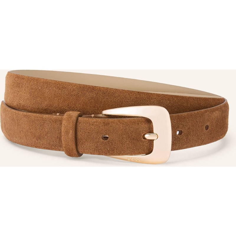 Boss Ledergürtel Zelde braun