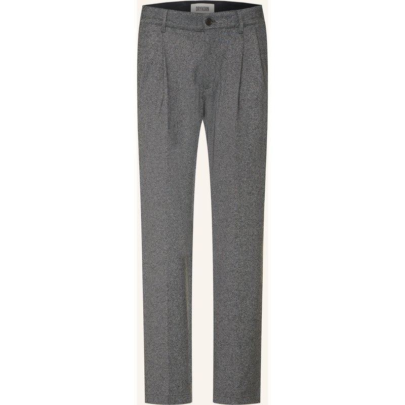 Drykorn Anzughose Leek Relaxed Fit grau