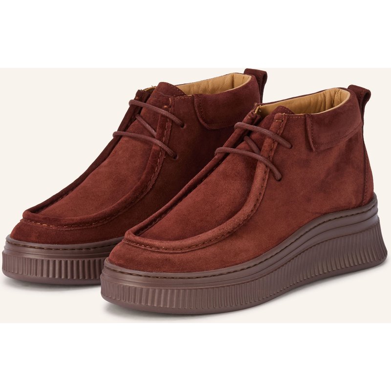 Voile Blanche Schnürboots Adelaide braun