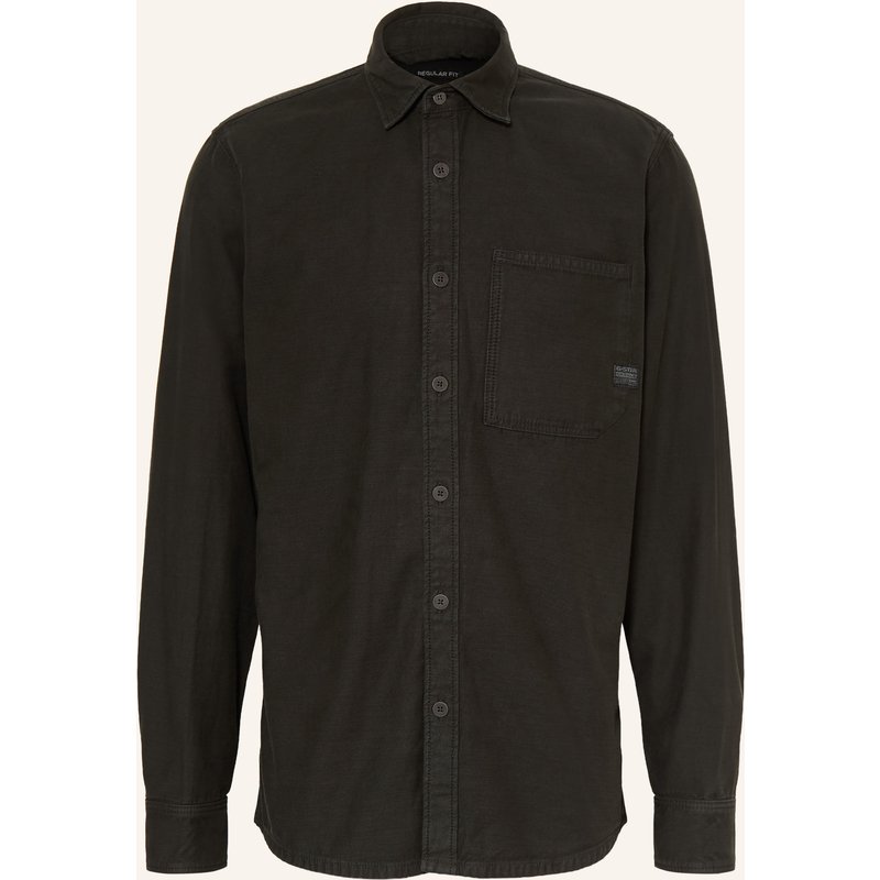 G-Star Hemd Regular Fit schwarz