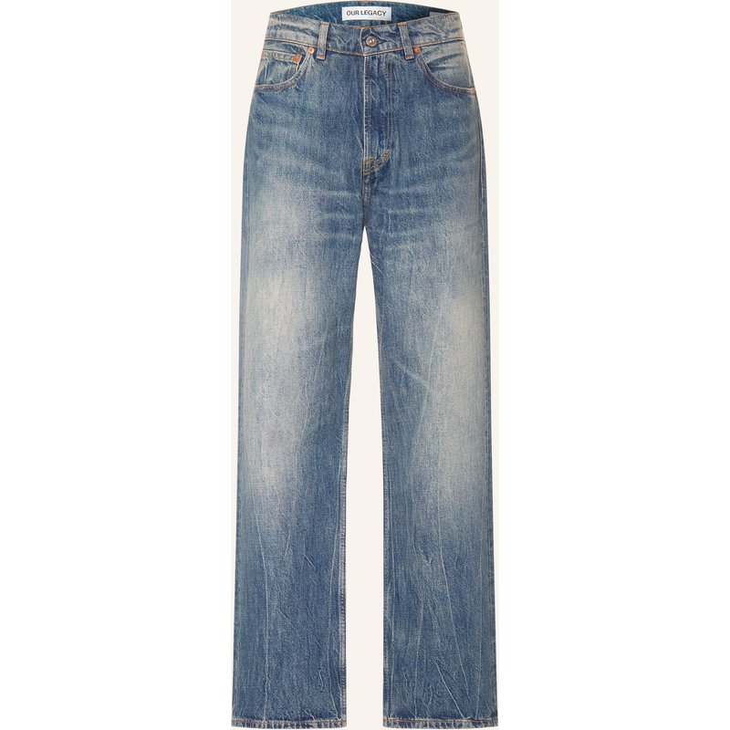 Our Legacy Jeans Third Cut Relaxed Fit blau