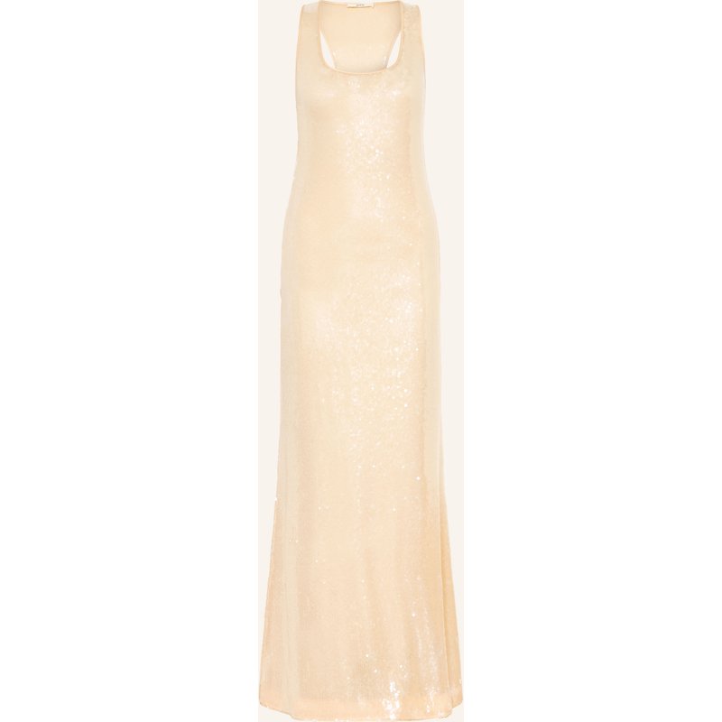 Guess Mesh-Kleid Mit Pailletten beige