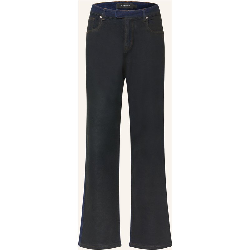 Don't Waste Culture Coated Jeans Vela Loose Fit schwarz