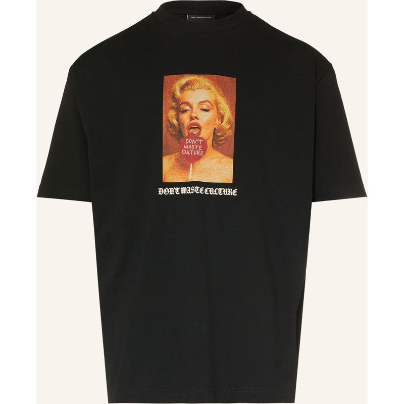 Don't Waste Culture T-Shirt Arloi schwarz