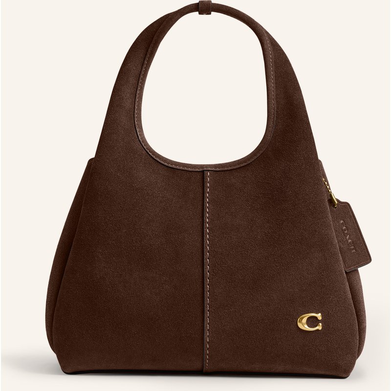 Coach Schultertasche Lana 23 braun