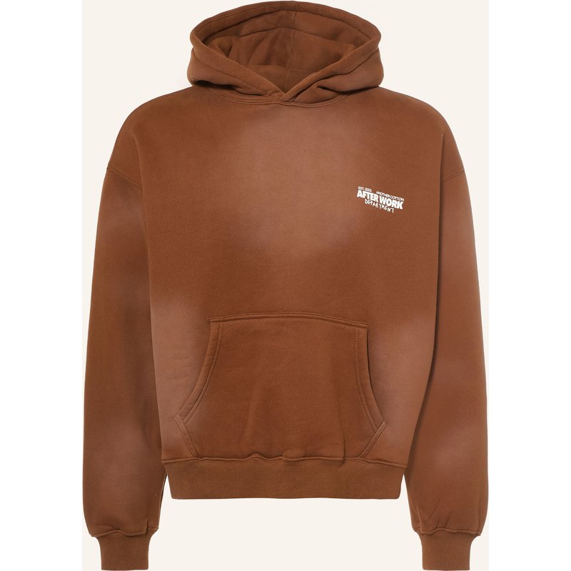 Another Cotton Lab Hoodie Afterwork braun