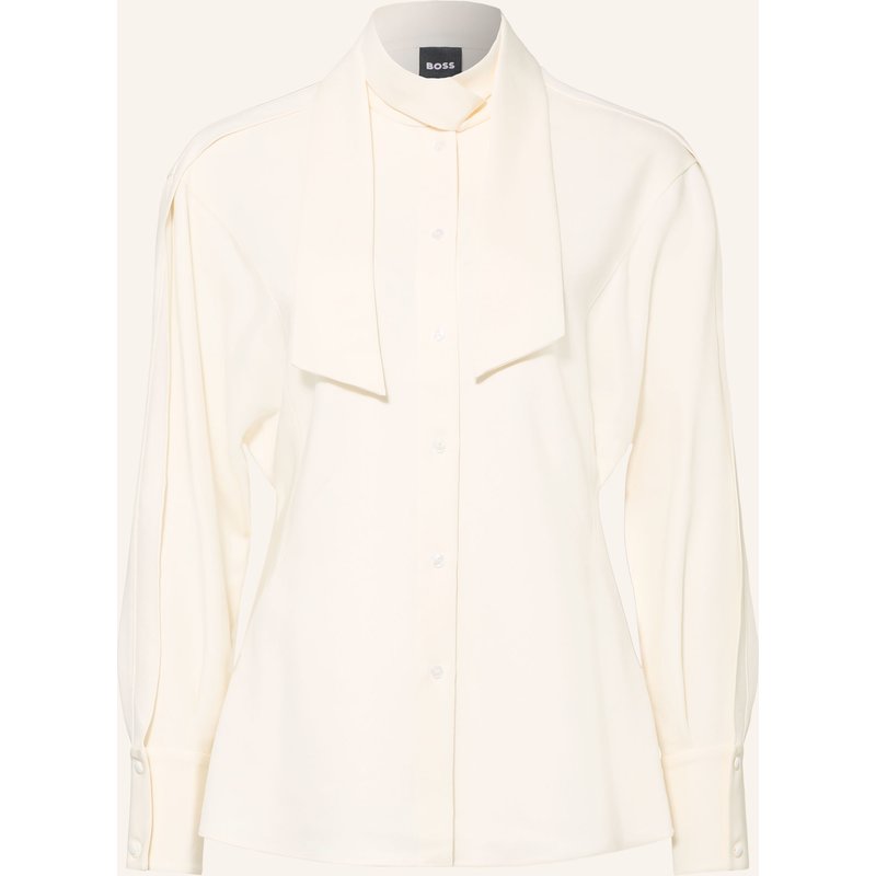 Boss Schluppenbluse Bornaz weiss
