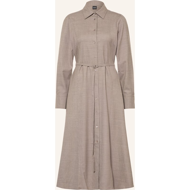 Boss Hemdblusenkleid Dannel beige