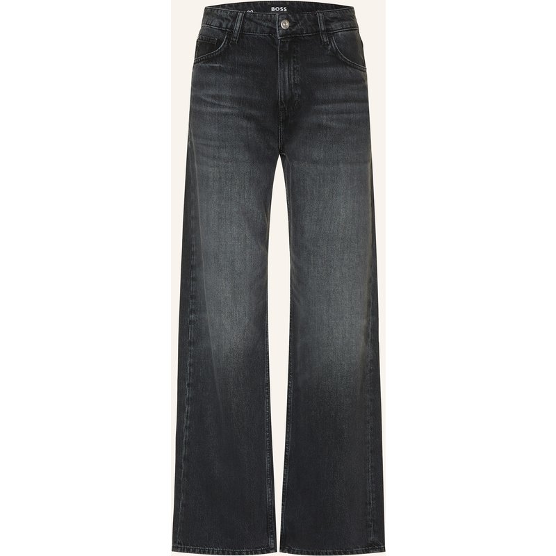 Boss Wide Leg Jeans Crossroad schwarz