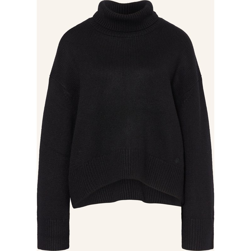 Loulou De Saison Rollkragenpullover Jonah Aus Cashmere schwarz