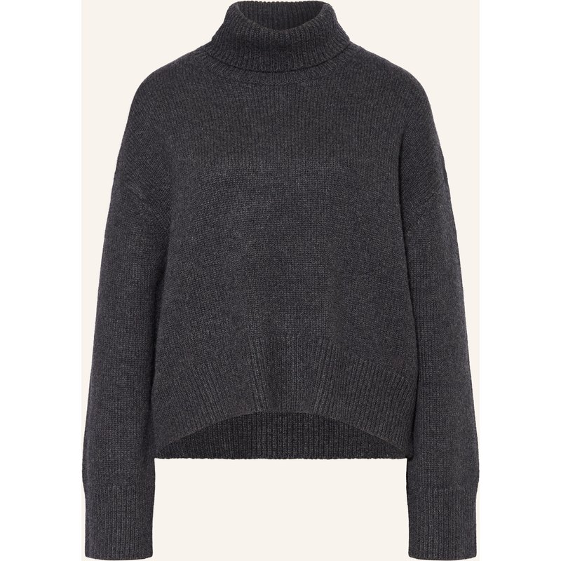 Loulou De Saison Rollkragenpullover Jonah Aus Cashmere grau