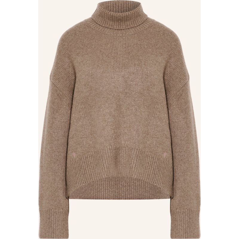 Loulou De Saison Rollkragenpullover Jonah Aus Cashmere braun