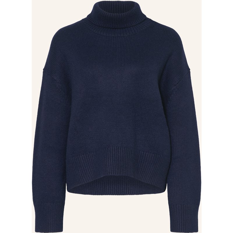 Loulou De Saison Rollkragenpullover Jonah Aus Cashmere blau