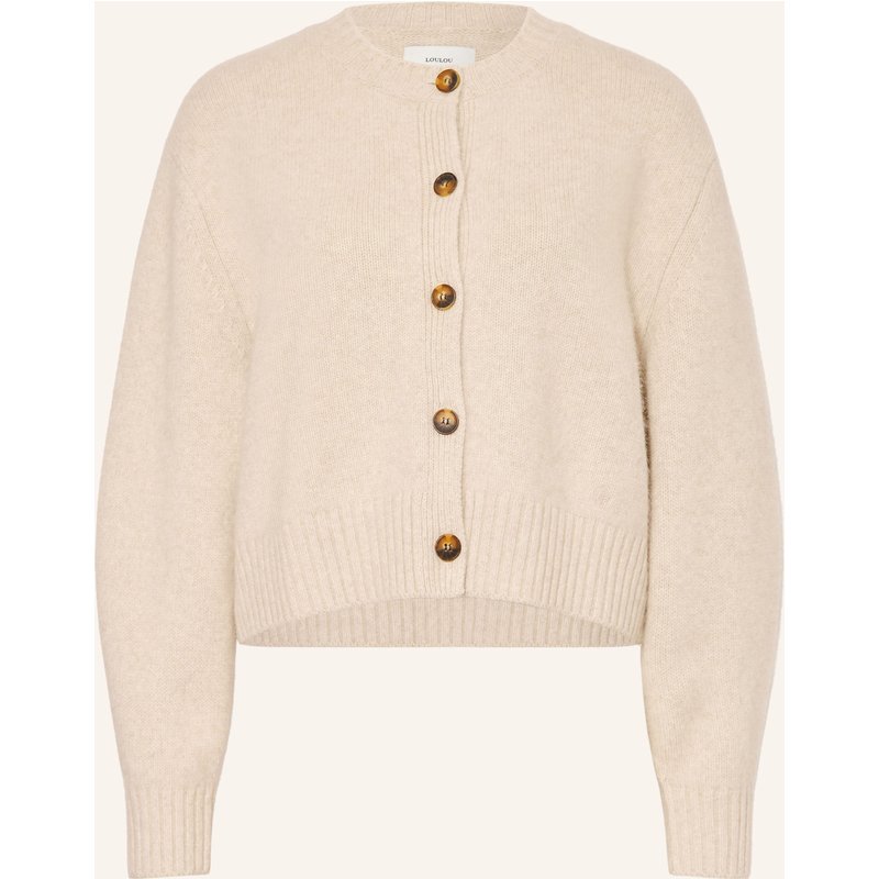 Loulou De Saison Strickjacke Remus beige