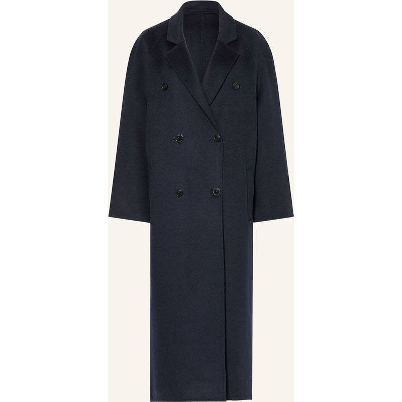 Loulou De Saison Wollmantel Irvin blau