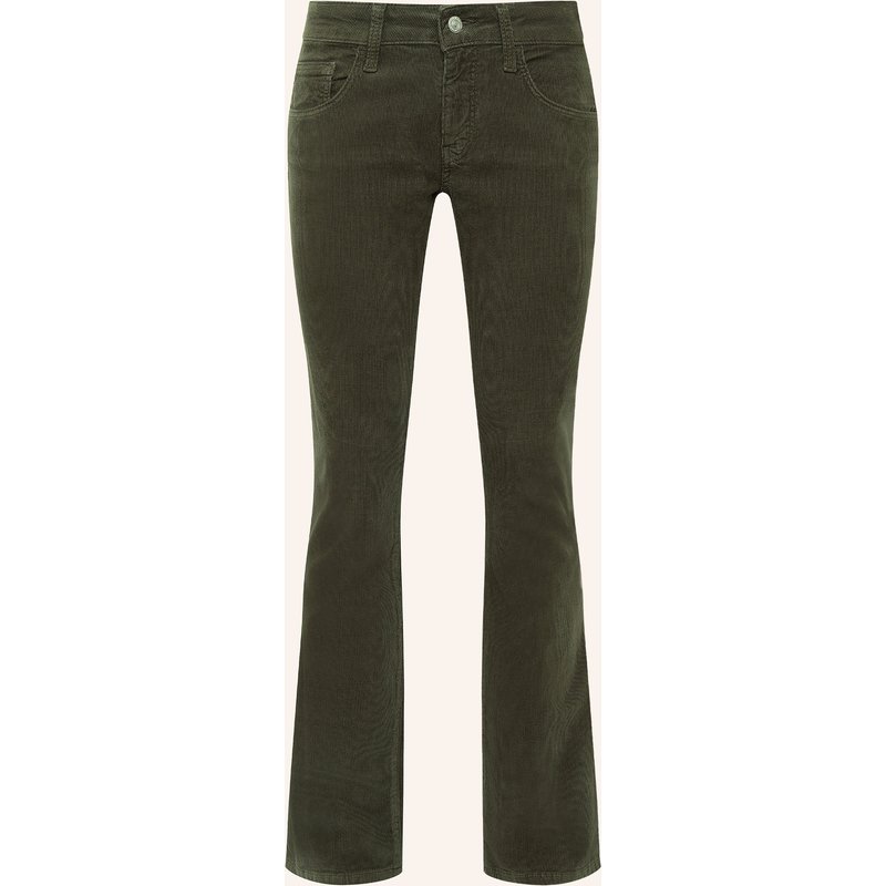 Mavi Bootcut-Hose Bella Aus Cord gruen